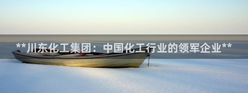 球盟会电子游戏平台：**川东化工集团：中国化工行业的领军企业