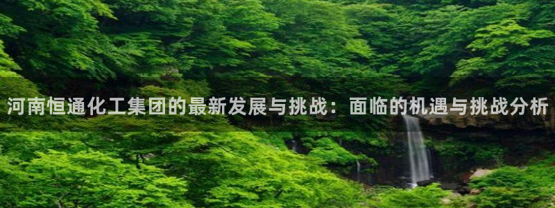 球盟会官方平台入口：河南恒通化工集团的最新发展与挑战：面临的