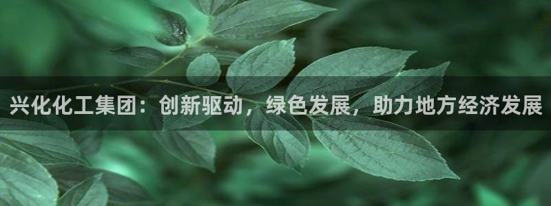 球盟会官网入口：兴化化工集团：创新驱动，绿色发展，助力地方经