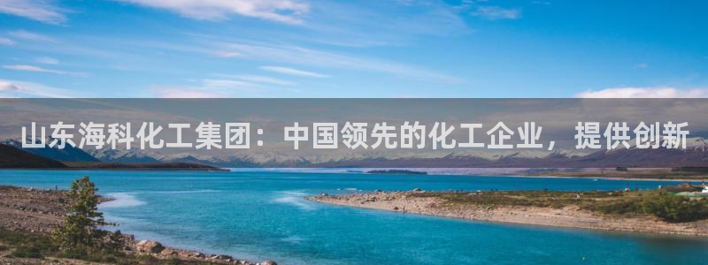 千亿球盟会乐玩：山东海科化工集团：中国领先的化工企业，提供创