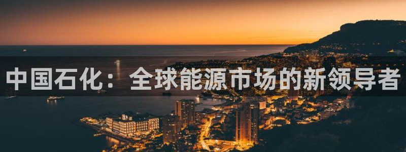 球盟会连接：中国石化：全球能源市场的新领导者