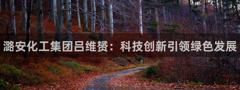 球盟会黑台子吗：潞安化工集团吕维赟：科技创新引领绿色发展