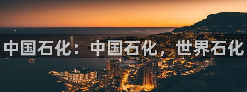 球盟会黑款吗：中国石化：中国石化，世界石化