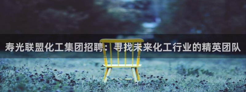球盟会能退钱吗是真的吗：寿光联盟化工集团招聘：寻找未来化工行